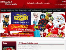 Tablet Screenshot of ilvillaggiodibabbonatale.com